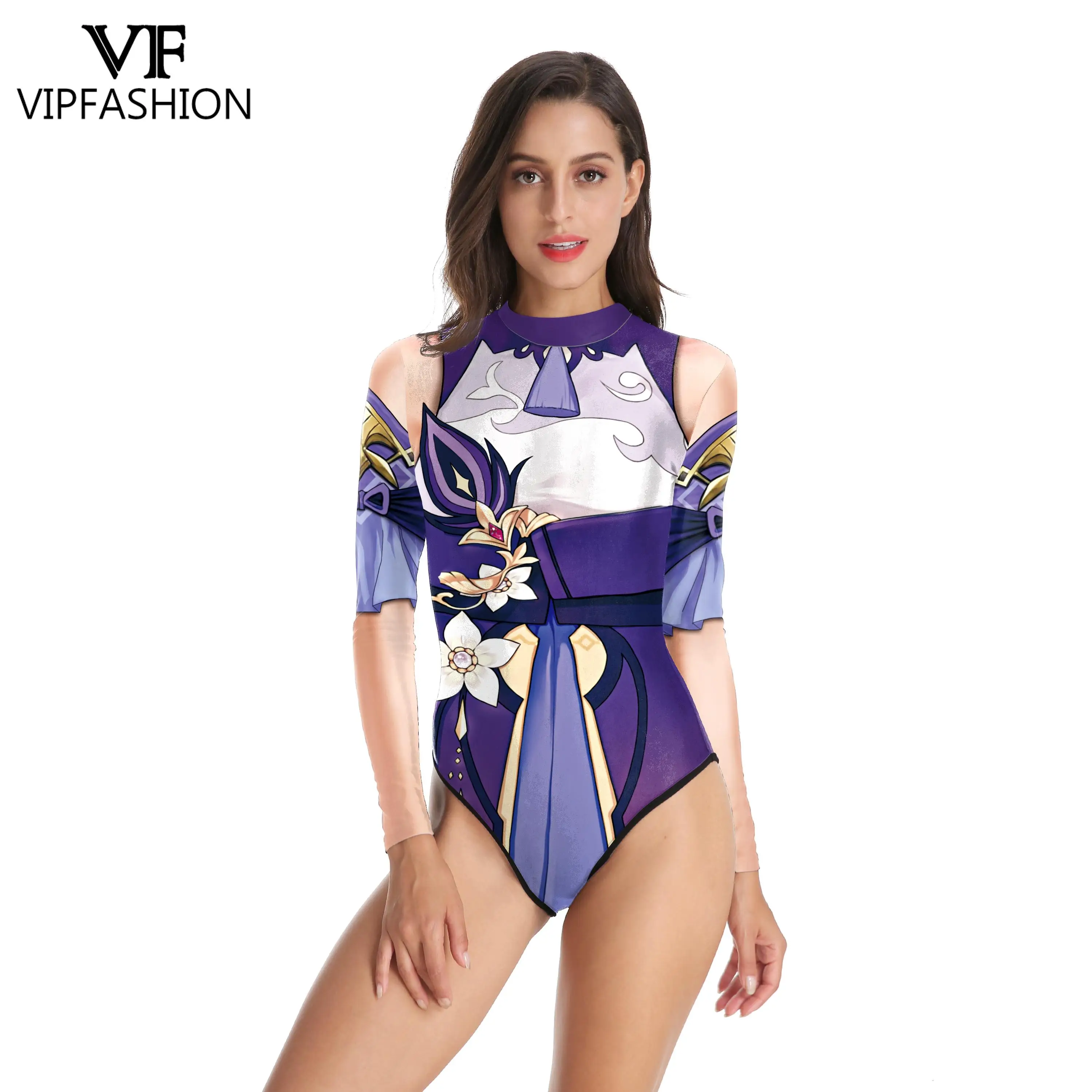 VIP FASHION Game Genshin Impact Mona Megistus Astral Reflection Cosplay Costume 3D Printing Jumpuit Bodysuit