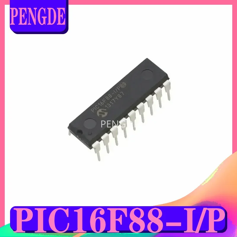 PIC16F88-I/P DIP18 original genuine Microchip