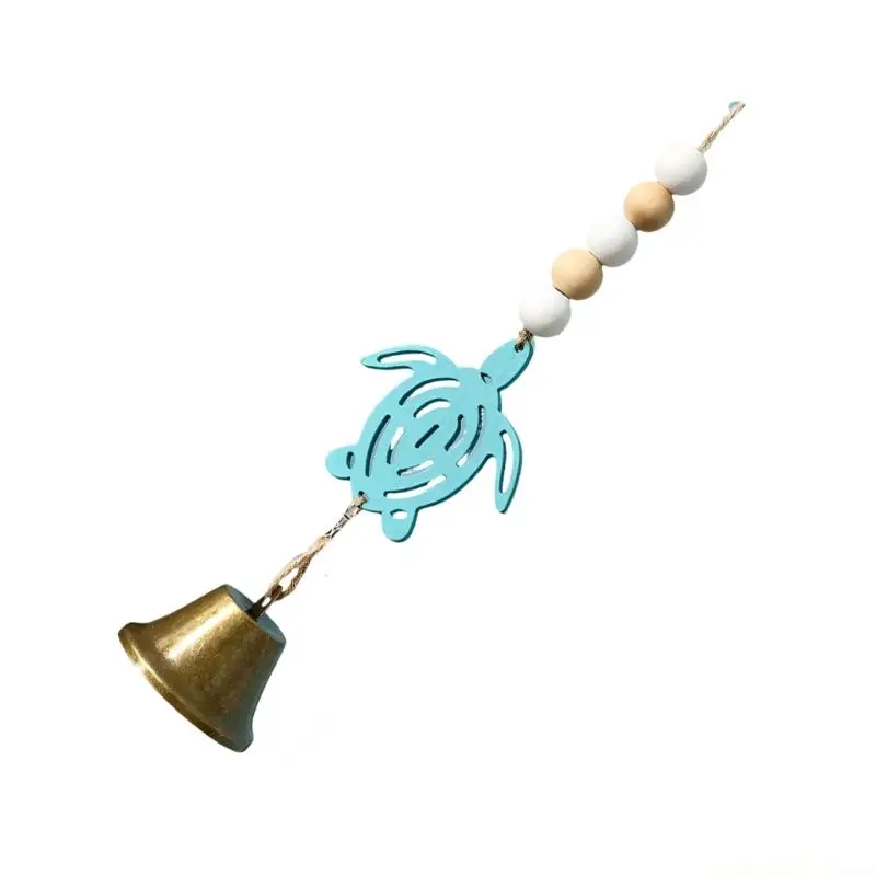 QX2E Seahorses/Starfishs Wind Chimes for Garden Decors Hanging Decors Home Decors