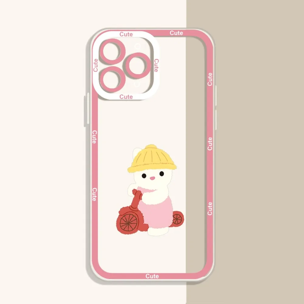 S-Sylvanian Families Phone Case For IPhone 12 11 13 14 Pro Max XR XS Max X SE2020 7 8 Plus Case