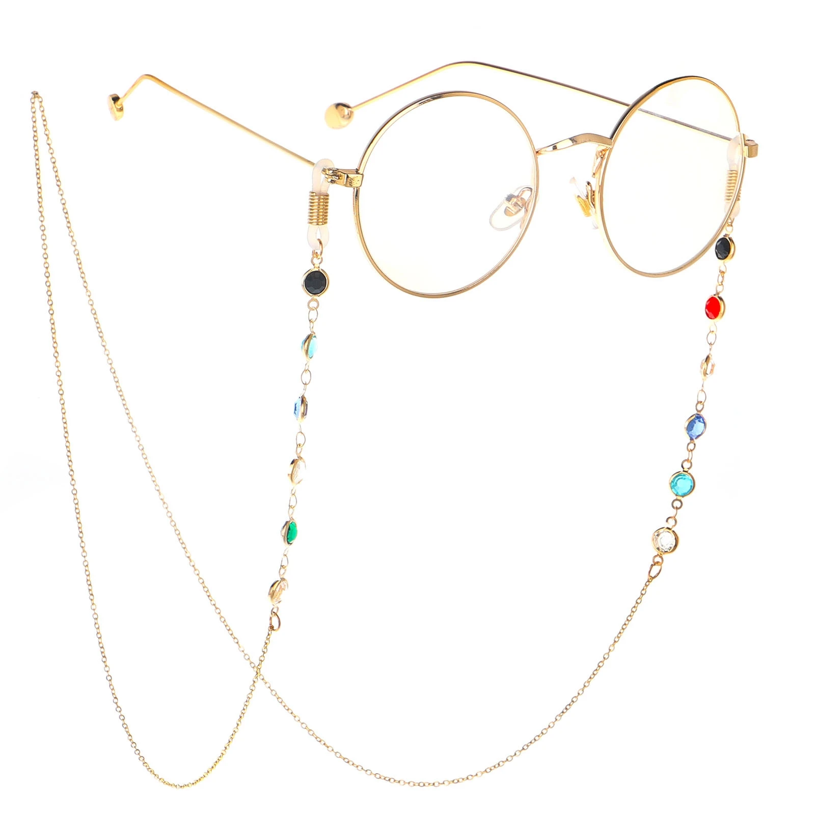 

Fashion Sun Glasses Eyeglasses Chain Women Outside Casual Sunglasses Accessory Necklace Gift Mask Hanging Rope