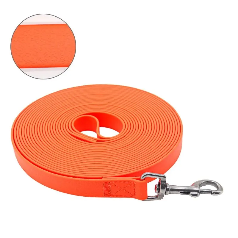 5mX15mm Long PVC Dog Pet Tractor Rope Outdoor Waterproof Anti-Fouling And Pull-Resistant Pet-Training Supplies Traction Belt