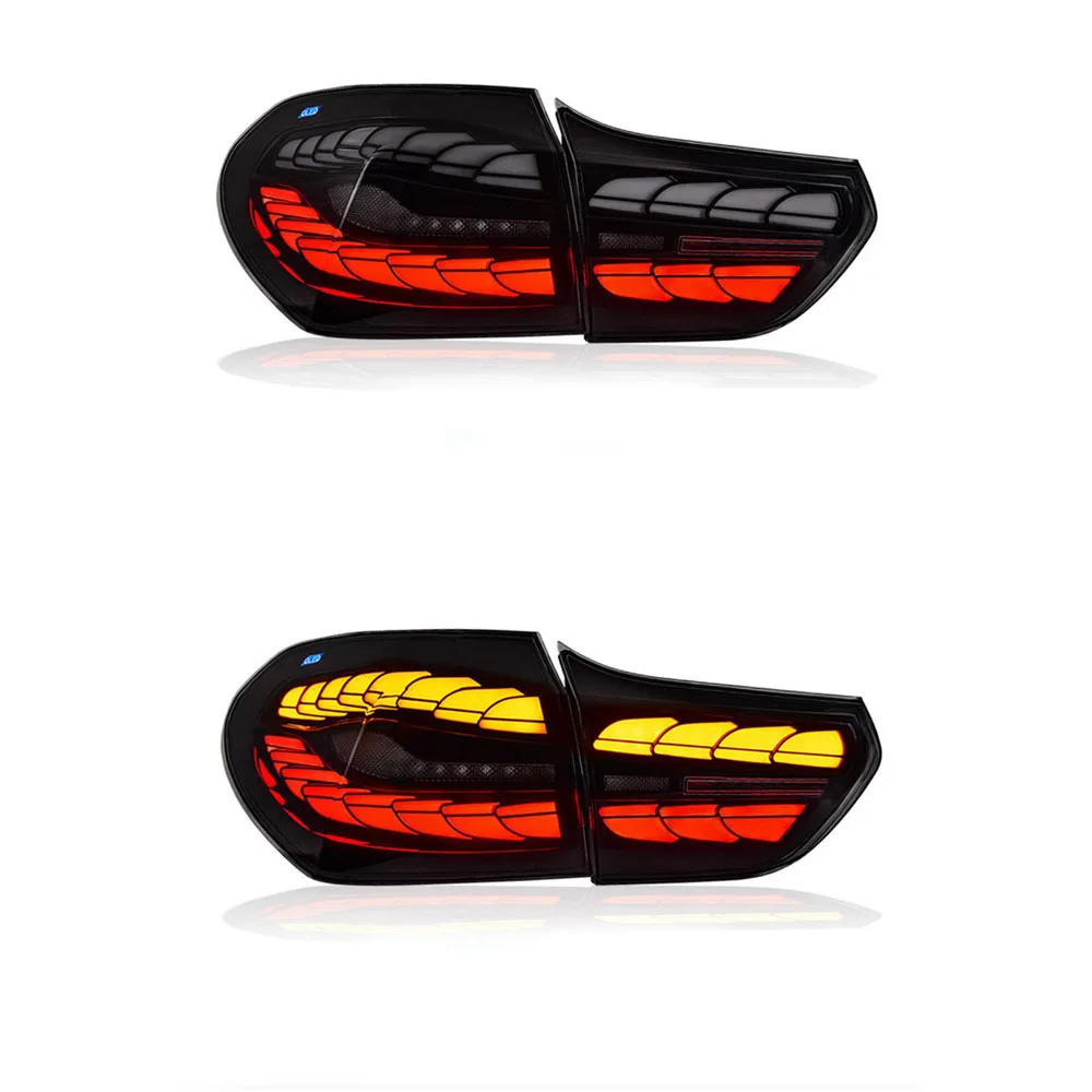 

For BMW 1 Series Tail Light Assembly 16-22 F52 Modified LED Dragon Scale Model Dynamic Running Water Turning Tail Lights