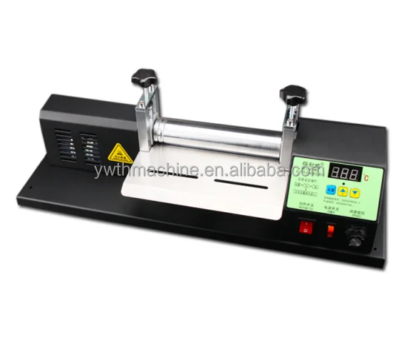 

Constant Temperature Heating Electric Speed Adjustable Leather Shoulder Strap Bonding Roller Folding Machine