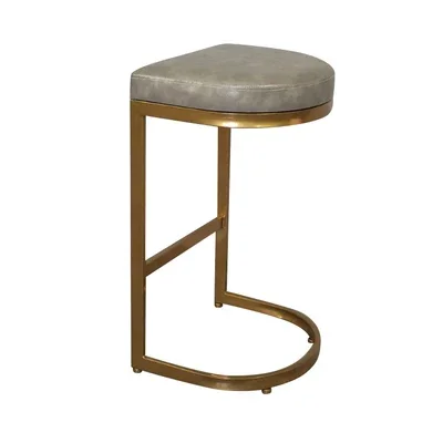 

Low Price Leather Iron Art Bar Stools Luxury Gold Legs Bar Stool China Manufacturer Bar Stool