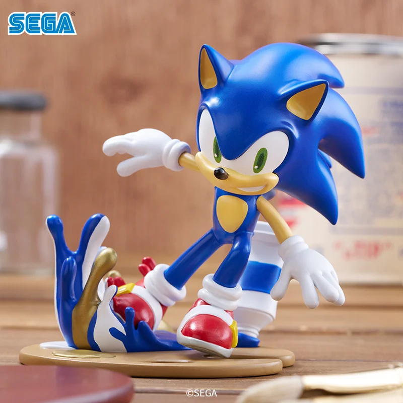 

Оригинальная фигурка Kawaii SEGA PalVerse Palé Sonic The Hedgehog, украшение для комнаты, подарок на день рождения для мальчика, подарок на Рождество