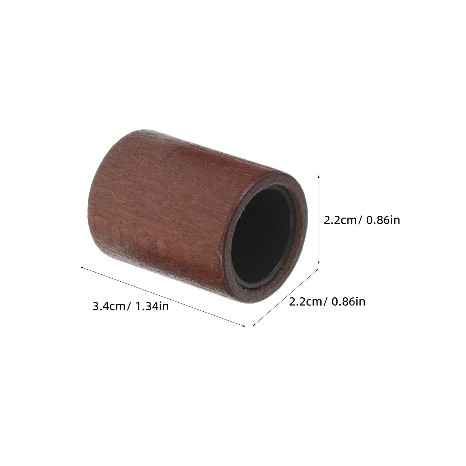 10Pcs Wooden Fragrance Bottle Cap Premium Wood Perfume Lid with 15 Tooth Seal Fit for DIY Perfume Making