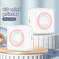 C15 Olaf Mini Printer Portable Thermal Stickers Paper Inkless Bluetooth Wireless Impresora Android IOS Portable Label Printer
