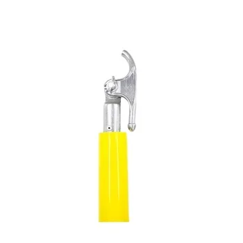 High Voltage Fiberglass Operating Rod Round Insulation Telescopic Hot Stick Universal End Fitting