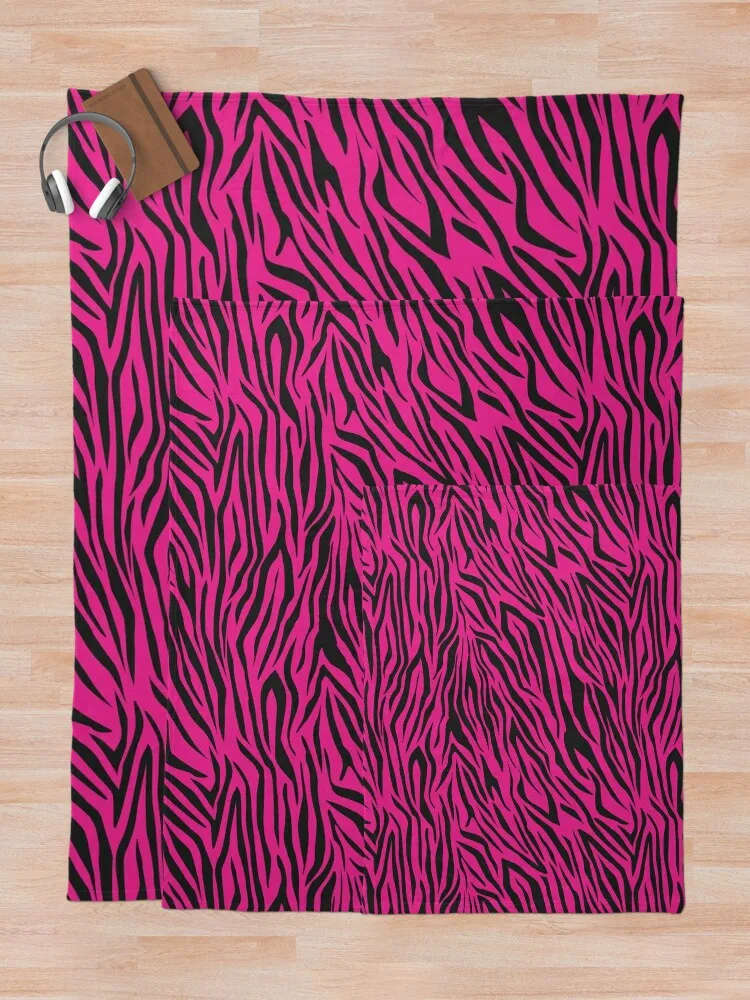 Pink Zebra Print Throw Blanket Soft Blanket Heavy Blanket Blankets For Baby