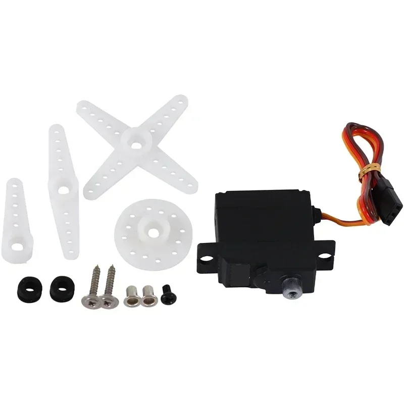 

PDI-1181 Сервопривод 18G 3,5 кг Цифровой сердечник с металлической шестерней для WPL D12 1/10 Детали для обновления радиоуправляемого автомобиля