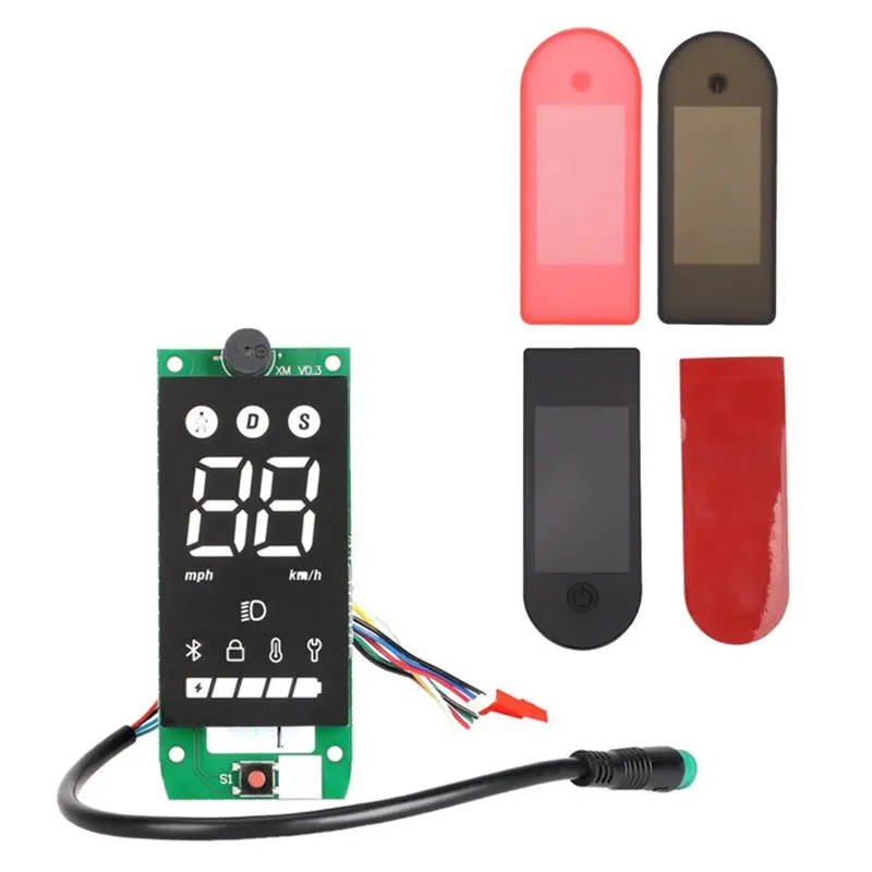 RTENTE-Display Panel Dashboard Switch Panel Meter Circuit Board Screen For 4 Lite 2 Gen Electric Scooter Accessories