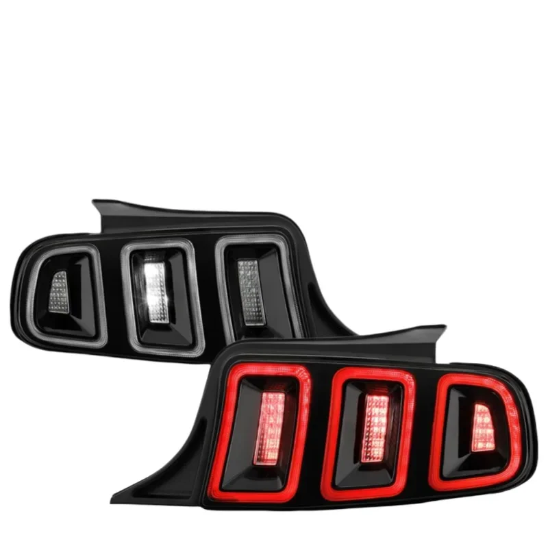 1 زوج 2x الفرامل الخلفية الضوء الخلفي الذيل ضوء وقف الضوء لفورد موستانج 2010 2011 2012 2013 2014 #5