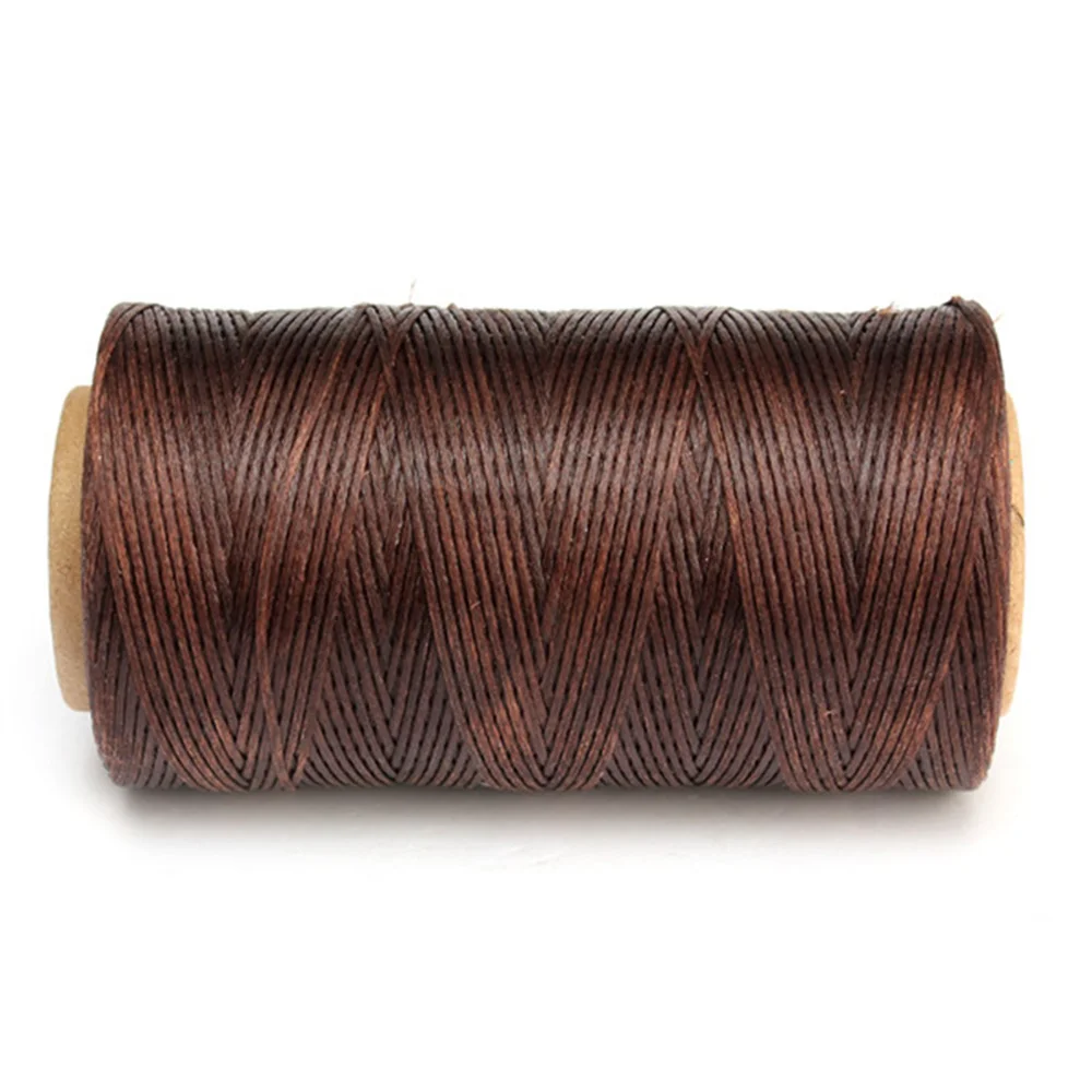 High Quality Durable 260 Meters 0.8mm 150D Leather Waxed Thread Cord for DIY Handicraft Tool Hand Stitching Thread