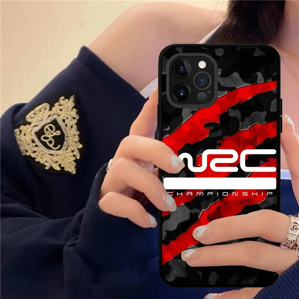 W-WRC Rally Racing logo Phone Case Silicone Soft for iphone 14 13 12 11 Pro Mini XS MAX 8 7 6 Plus X XS XR Cover