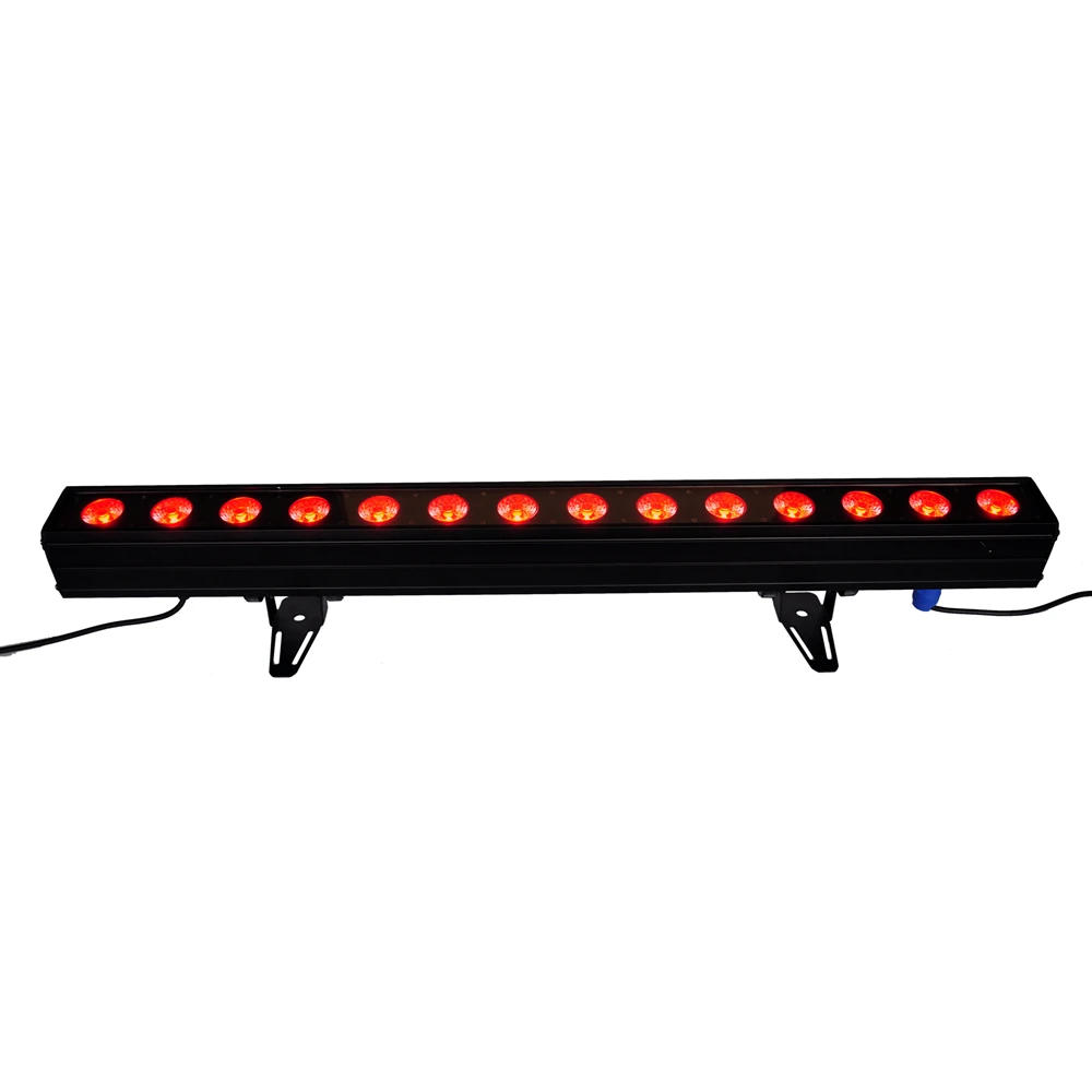 Wholesales Price 5in1 Roadcase Pack LED Wall Washer 14x30W COB RGB 3IN1 DJ Club Disco Bar DMX Light 100cm Length Aluminum house