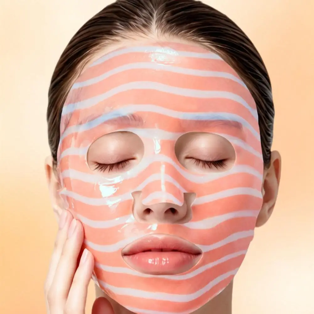 1/3pcs Korean Collagen Facial Mask Fade Fine Lines Firm Skin Moisturizing Brightening Skincare Mask