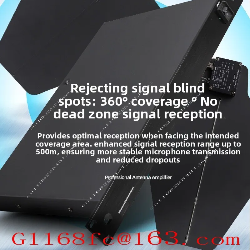 Outdoor Simultaneous Amplification Wireless Microphone 844 Enhancer Wireless Remote