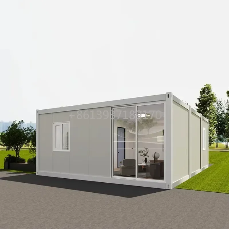 Prefab Detachable Container House Flat Pack Structure for Easy Shipping New Concept in Home Design