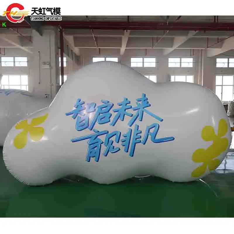 

Fast Shipping Inflatable Cloud Model Helium Balloon Inflatable Air Balloon Float up for Decoration Advertising