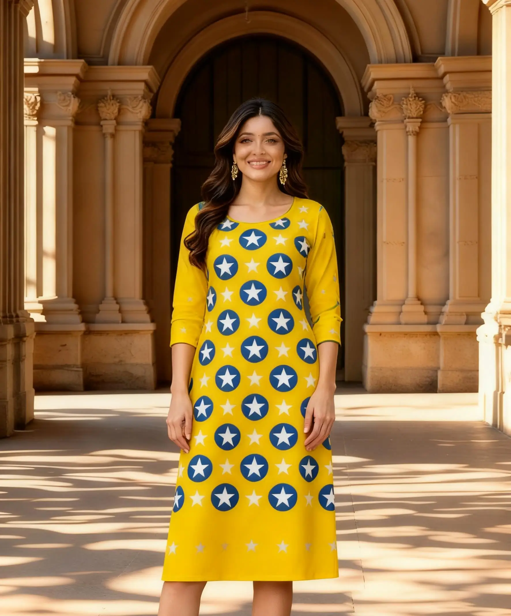 فستان نسائي كاجوال من كورتة مسلمة على الطراز الوطني أنبوب مستقيم عباية تركية غير رسمية قفطان مغربي بحاشية شق #4