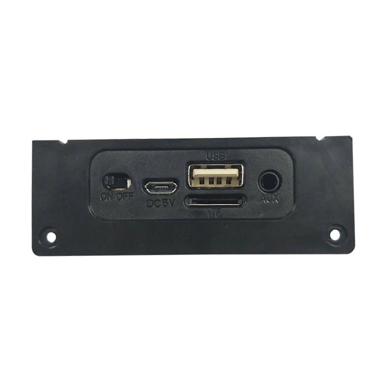ABZW MP3 فك مجلس ثنائي القناة 2X5W ملحقات الصوت وحدة بلوتوث لاسلكية 3.7-5 فولت