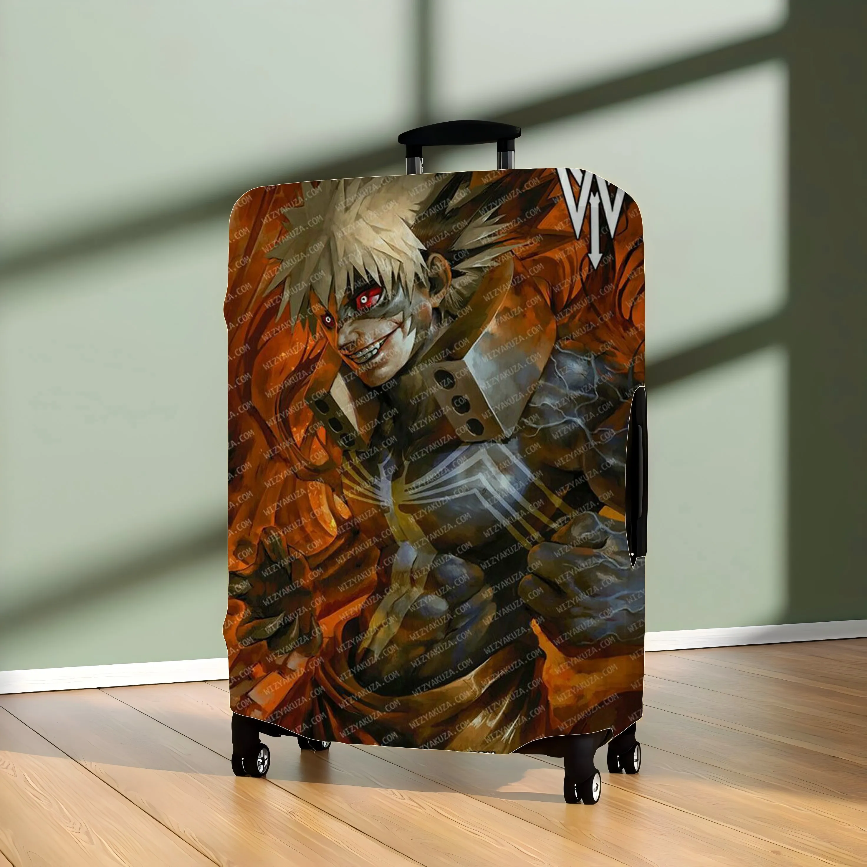 Son Goku Luggage Cover Storage Bag Suitcase Protector Dragon Ball Traveling Travel Accessories Covers Case For Protective Bags