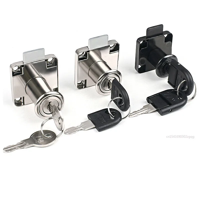 Cabinet Drawer Latch Locks Furniture Door Lock Hardware Desk Lock Wardrobe Cabinet Door Locks Bedside Bookcase Solid Lock