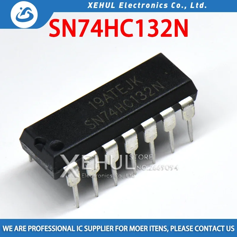 10PCS SN74HC132N SN74HC133N SN74HC137N SN74HC138N SN74HC139N  DIP 74HC132 74HC133 74HC137 74HC138 74HC139 DIP New original