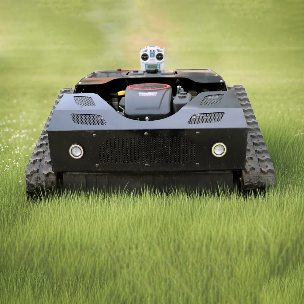 CE Home Mini Lawn Cleaning Machine Wholesale Customized Small Crawler Mower 250 KG High Power Wireless Remote Control Lawn Mower