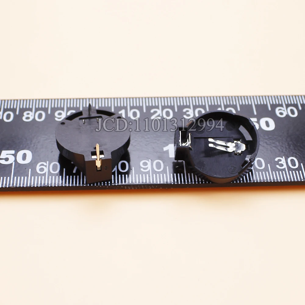 10PCS CR2025 Battery Button Cell Holder Socket Case CR2032 battery holder 2032  3V direct insertion - view 4