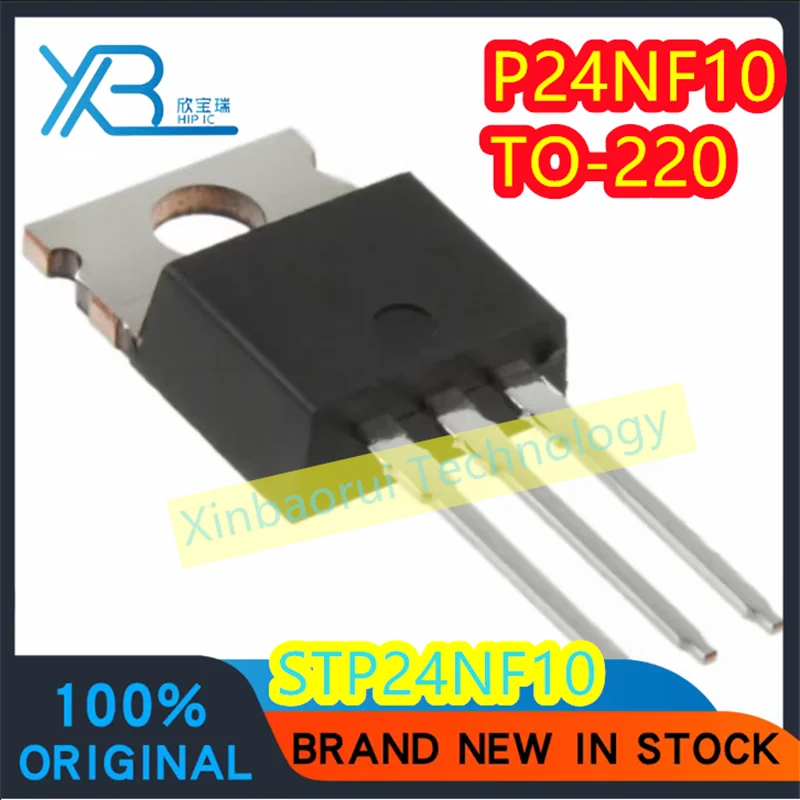 (4/20pieces) STP24NF10 24NF10 MOS field effect tube TO-220 plug-in 26A 100V new transistor P24NF10 new original electronics