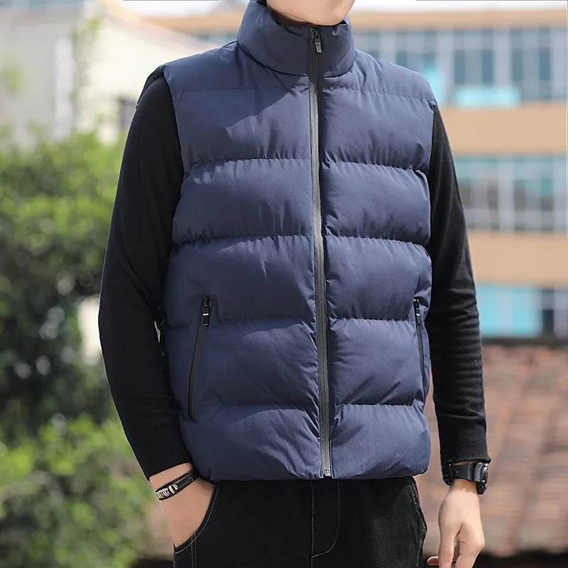 

Утепленная стеганая куртка свободного кроя с воротником-стойкой, модная повседневная верхняя одежда для молодежи на осень-зиму, цветная