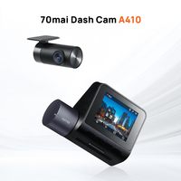 70mai Dash Cam A410 2.5K+1080P Dual-Channel Recording Built-in GPS 24H Parking Surveillance Car DVR 70mai A410