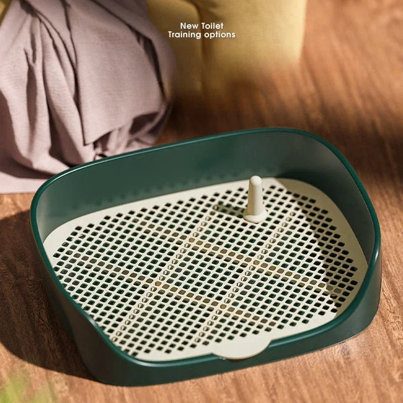 Pet Toilet Training Toilet for Small Dogs Cats Portable Dog Training Toilet Puppy Pad Holder Tray Pet Supplies Indoor Dog Potty