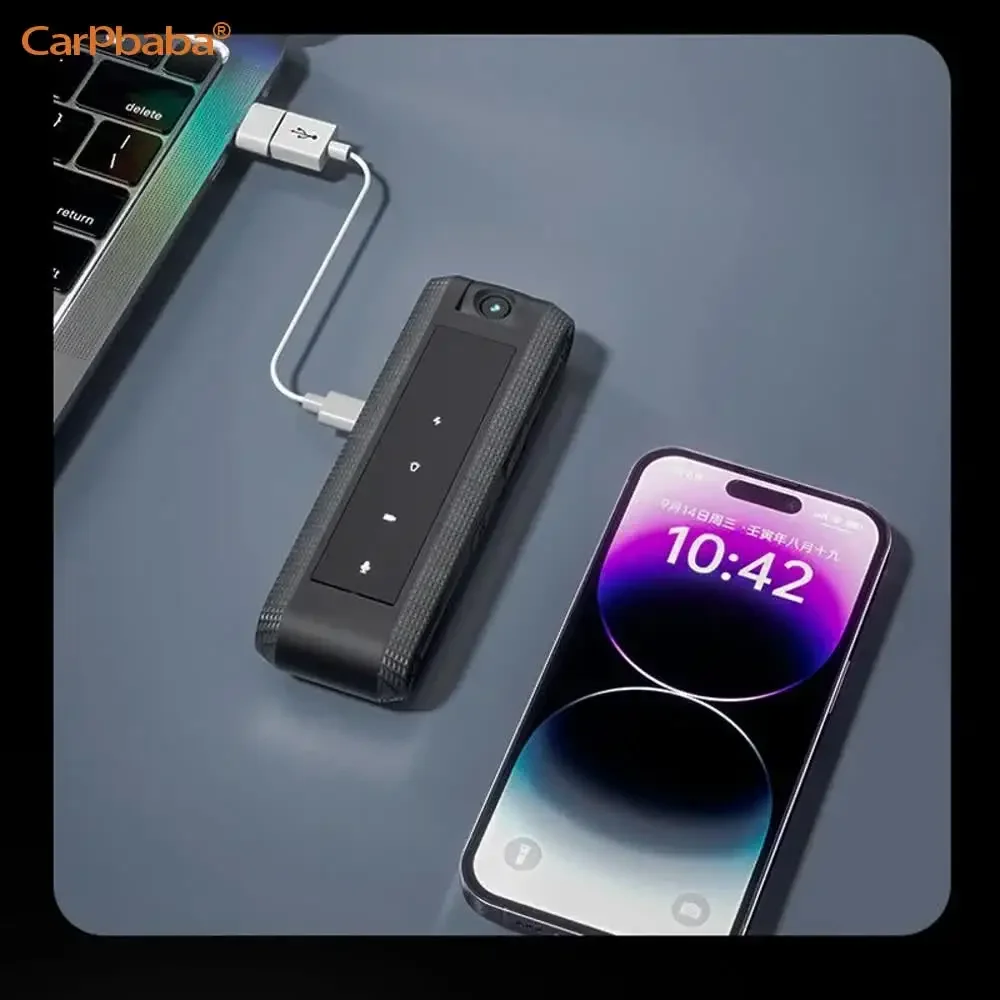 Carpbaba C2S Mini Body Camera 1080P HD DV Professional Bodycam Digital Voice Video Recorder Small Micro Sound Recording Device