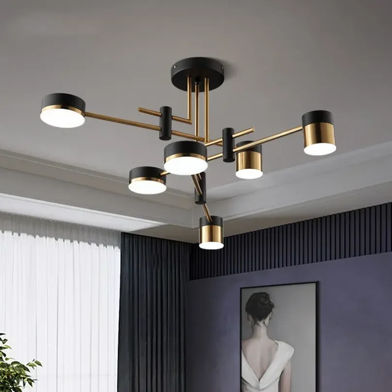 

Modern Kitchen Ceiling Chandelier Lighting for Living Room Led Hall Chandeliers Hanging Pendant Light Home Decoration