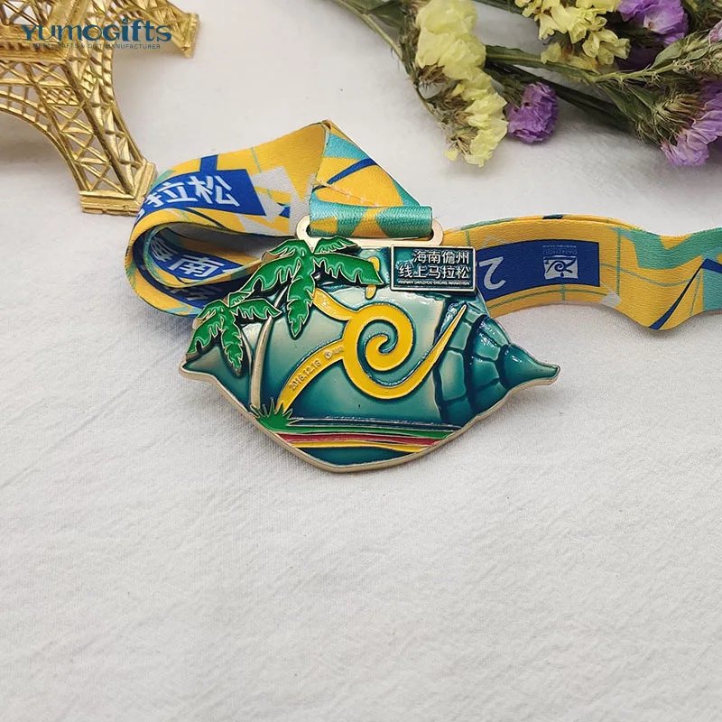 ปรับแต่ง. ความคิดสร้างสรรค์โลหะสีกลวงรายการที่ระลึกสามมิติเกมออนไลน์มาราธอนที่กําหนดเอง Wholesa