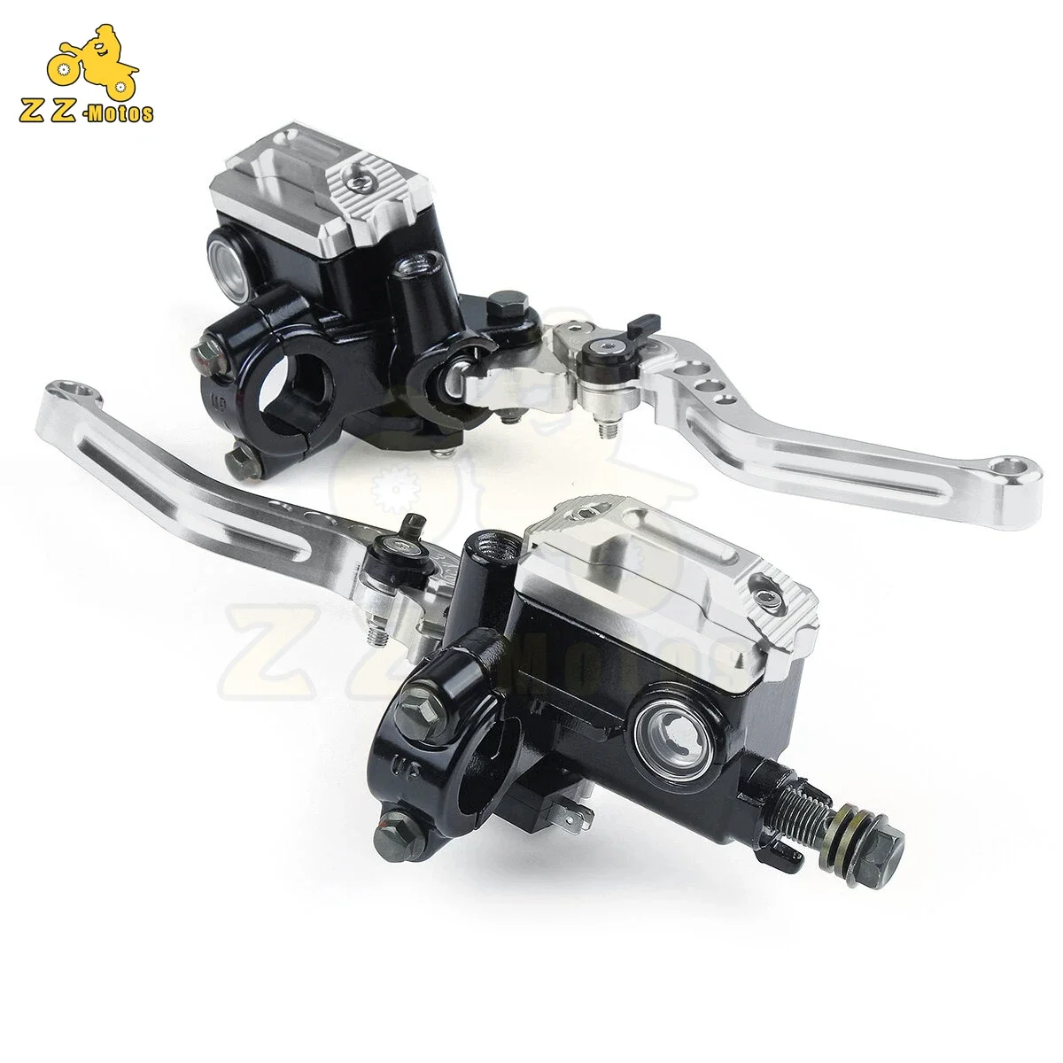 Motorcycle Handlebar Master Cylinder Levers Handle Hydraulic Brake Pump Clutch