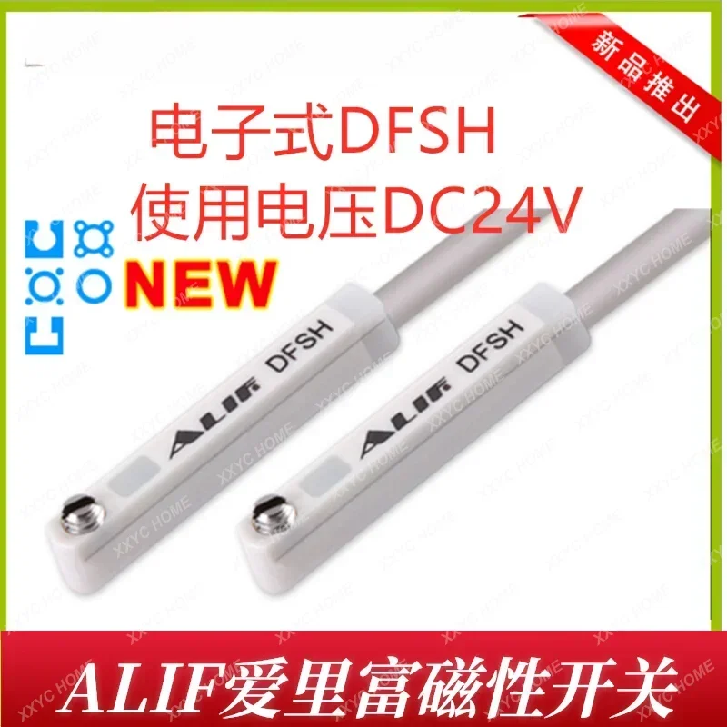 ALIF Airrich DFGH DFSH DFSHN DFSHP Electronic 2-wire Pneumatic Magnetic Switch Waterproof IP68