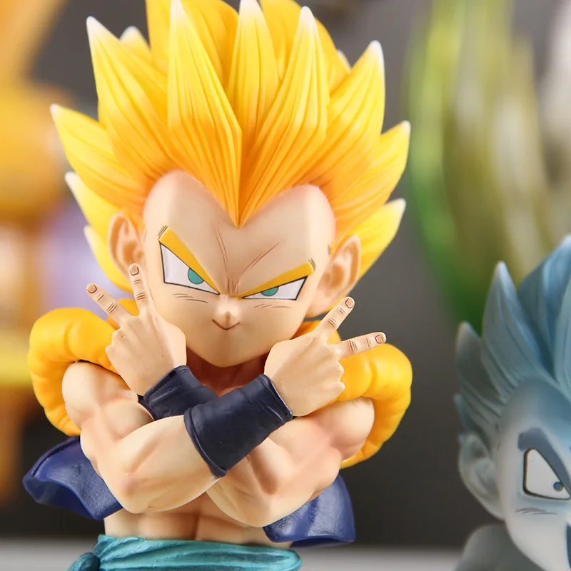 24 см Dragon Ball CS Фигурка DBZ Gotenks Figuras Manga Super Saiyan Фигурка Игрушки Модель Орнамент Аниме Периферийные устройства Детский подарок