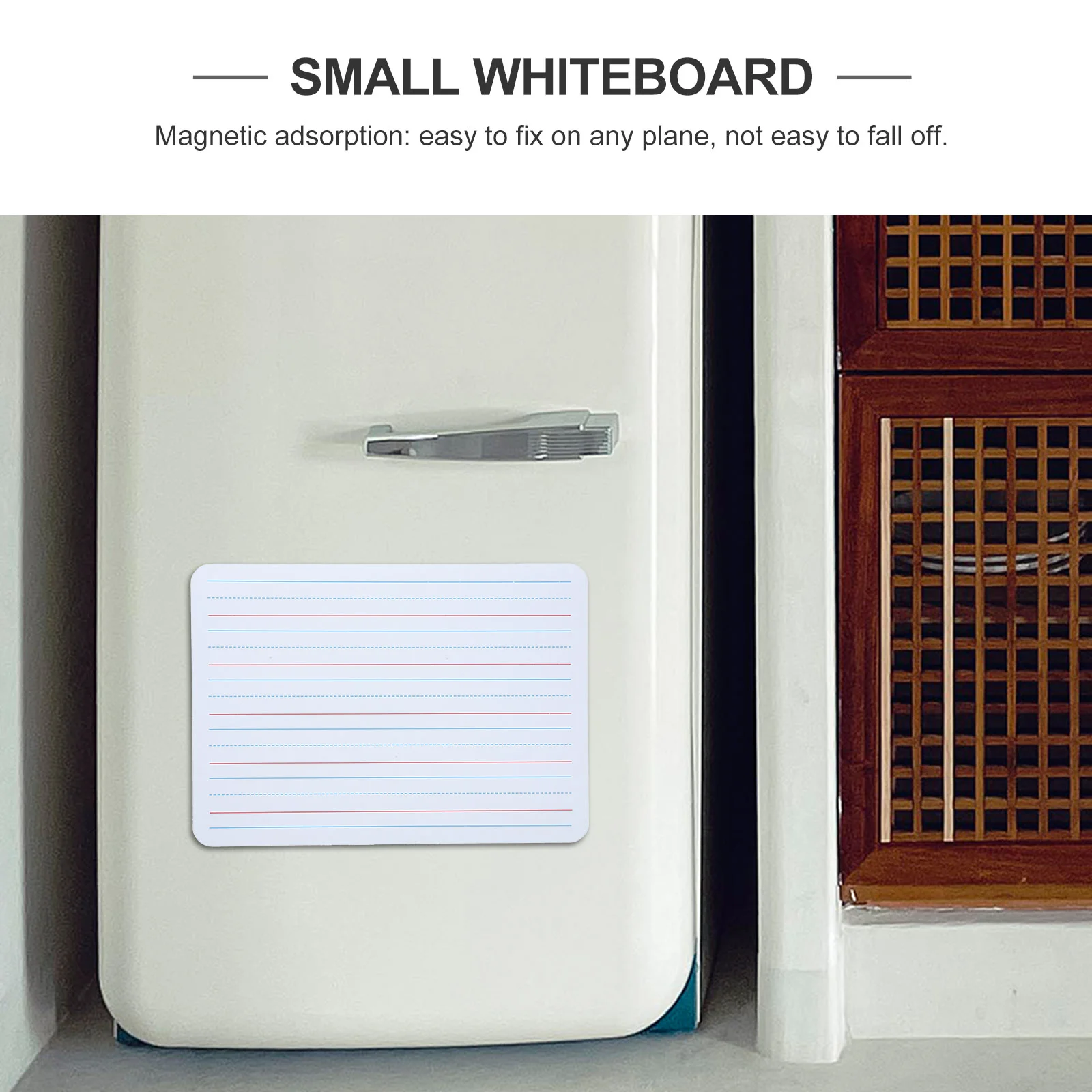 Pequenos quadros brancos para Conferência, Word Cards Learning Board, Dry Erase com Linhas, Sentença Strip, Escritório
