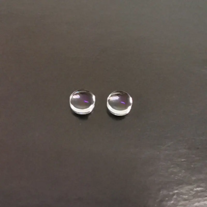 3mm Optical Collimating Aspheric Glass Focusing Lens Semiconductor Optoelectronic Laser Component