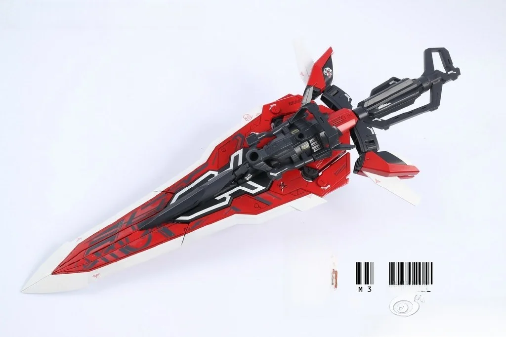 نموذج M3 PG 60 سيف العظيم الأحمر والأزرق الملوث، حقيبة ظهر للمعدات، نموذج نيلسون غاندام من بانداي، ألعاب للأعمار 3 سنوات فما... #3