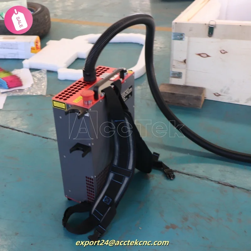

Mini Laser Cleaning Machinery for Metal 100w 200w 300w Backpack Pulse Laser Cleaners Portable Pulse Laser Cleaners Machine