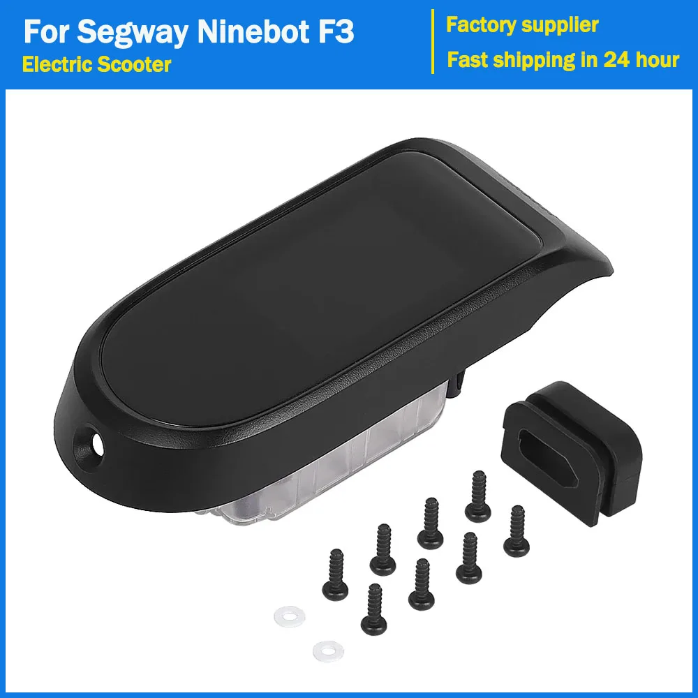 سكوتر كهربائي عرض لوحة القيادة ل Segway Ninebot F3 كيك سكوتر عرض لوحة متر LED أجزاء شاشة أداة