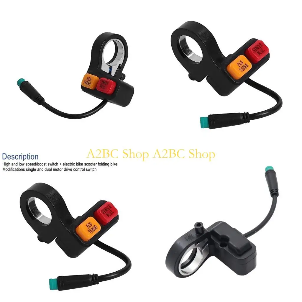 A2BC Precise Engineered Doublel Drive Control Switches 5 Pin Design With Headlight Feature For Scooter Motor And Light System