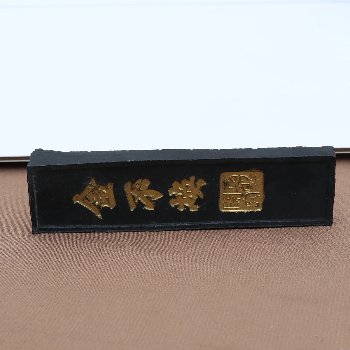 

Natural Handmade Chinese Calligraphy Ink Stone Ink Block Stick Smooth Grinding Surface Suitable for Beginners Chinese Japanese