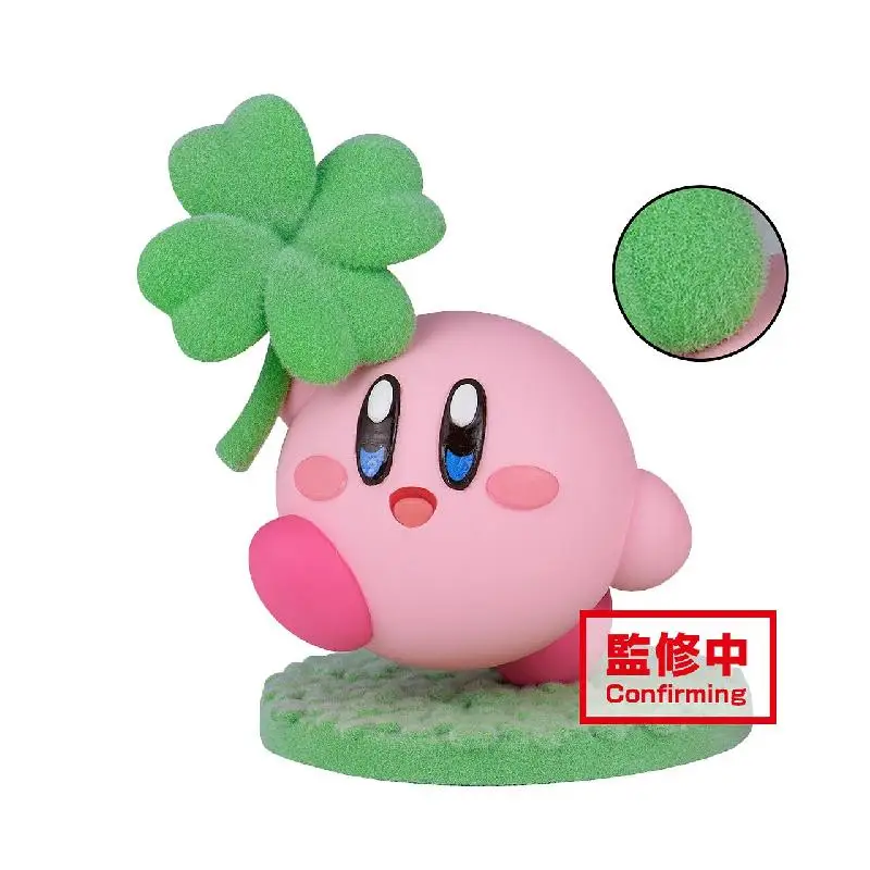 Original Star Kirby Cartoon Cute Kirby Flower Game Scenery Model Decoration Toys Action Figures Holiday Gifts for Children