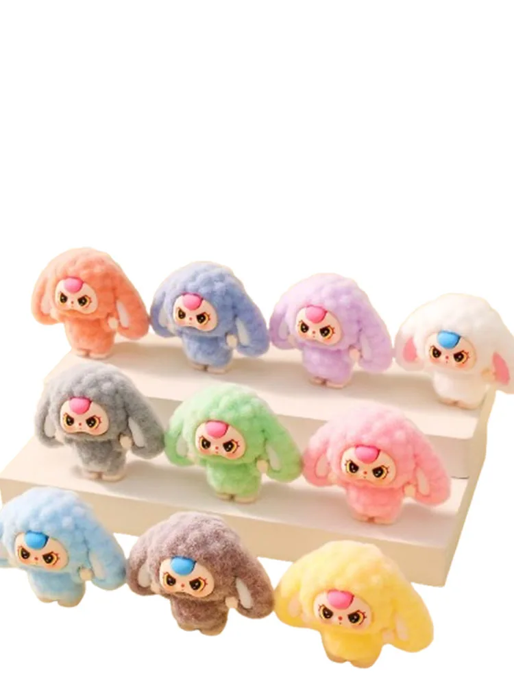 

10pcs-New Mini Cartoon Baby Three-Year-Old Series Cute Ball Toy Desk Decorative Item for Office Use